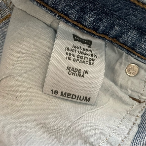 Levi’s 515 boot cut light wash jeans in women’s size 16 - Picture 8 of 12